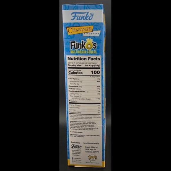 FunkO's Pop! Cereal Friends Chandler Box Exclusive FunkO's Pop Included Unopened - Picture 6 of 6